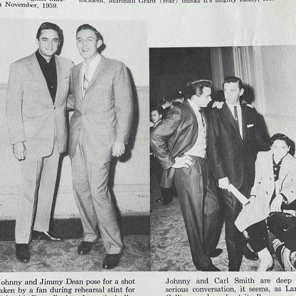 Johnny Cash song and picture folio book 1960 - Picture 11 of 15